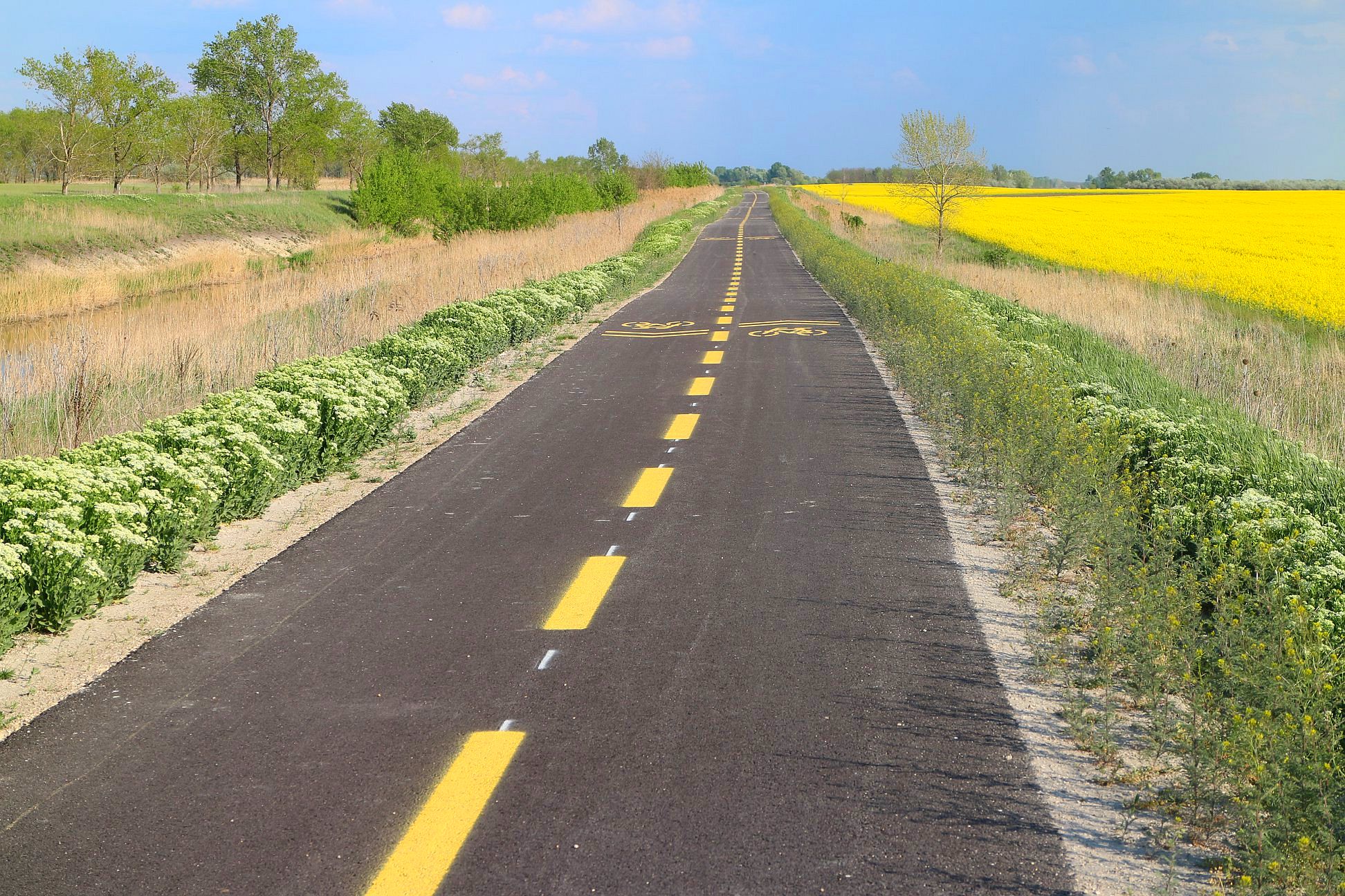 Biciklivel Gorsiumba - a Szabadbattyáni vasútállomástól indul az új kerékpárút